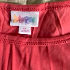 Lularoe Irma Coral Medium shirt